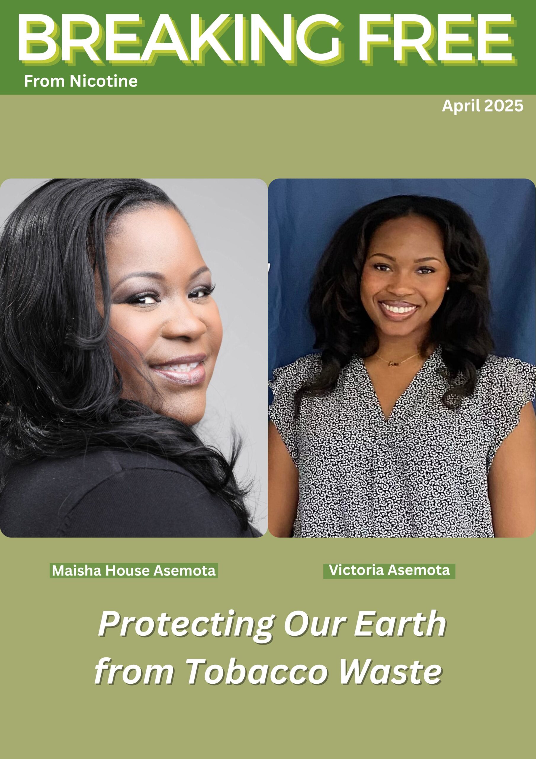 April 2025 - BREAKING FREE E-ZINE Front Cover Only