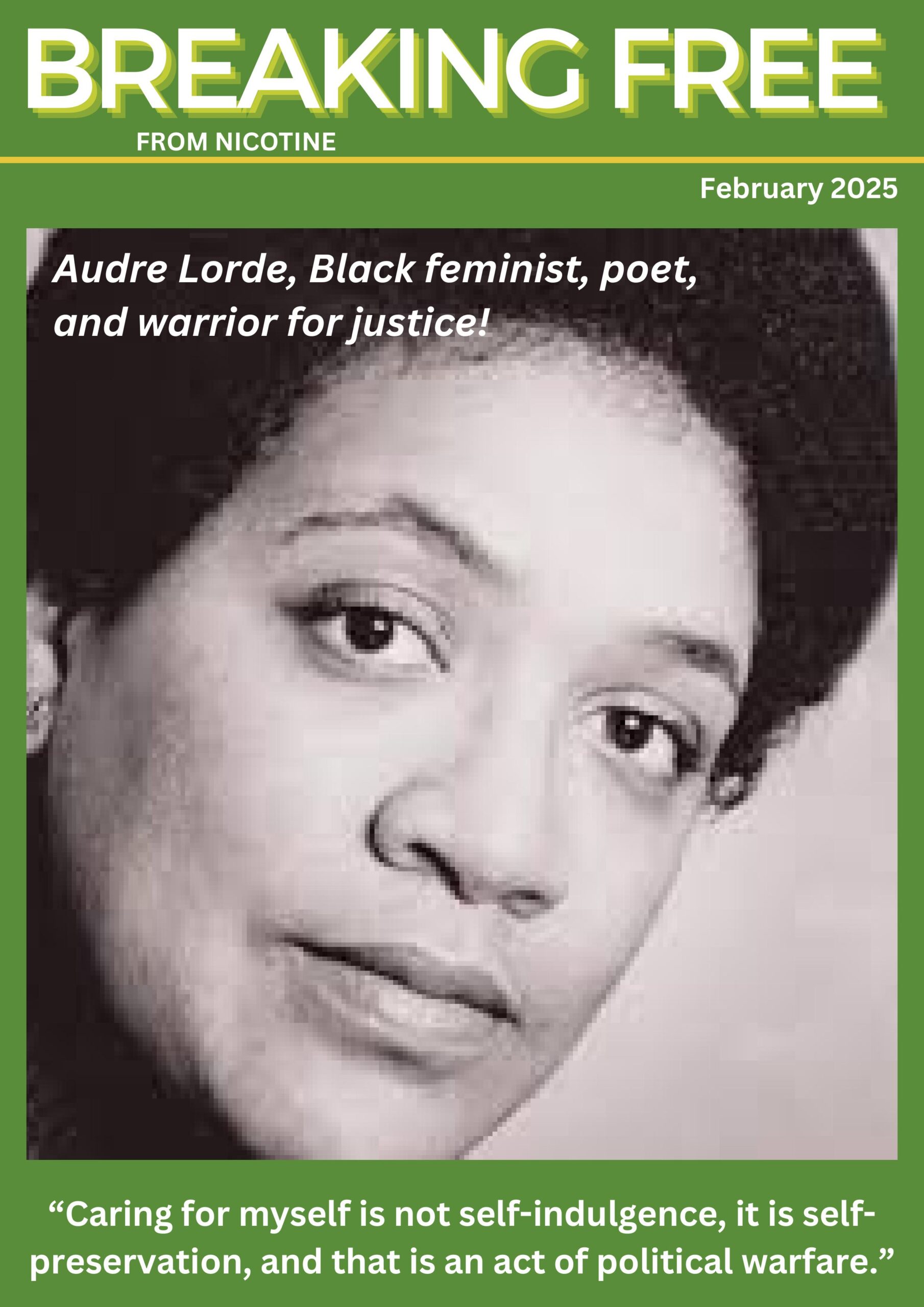 February 2025 - BREAKING FREE E-ZINE Cover Page