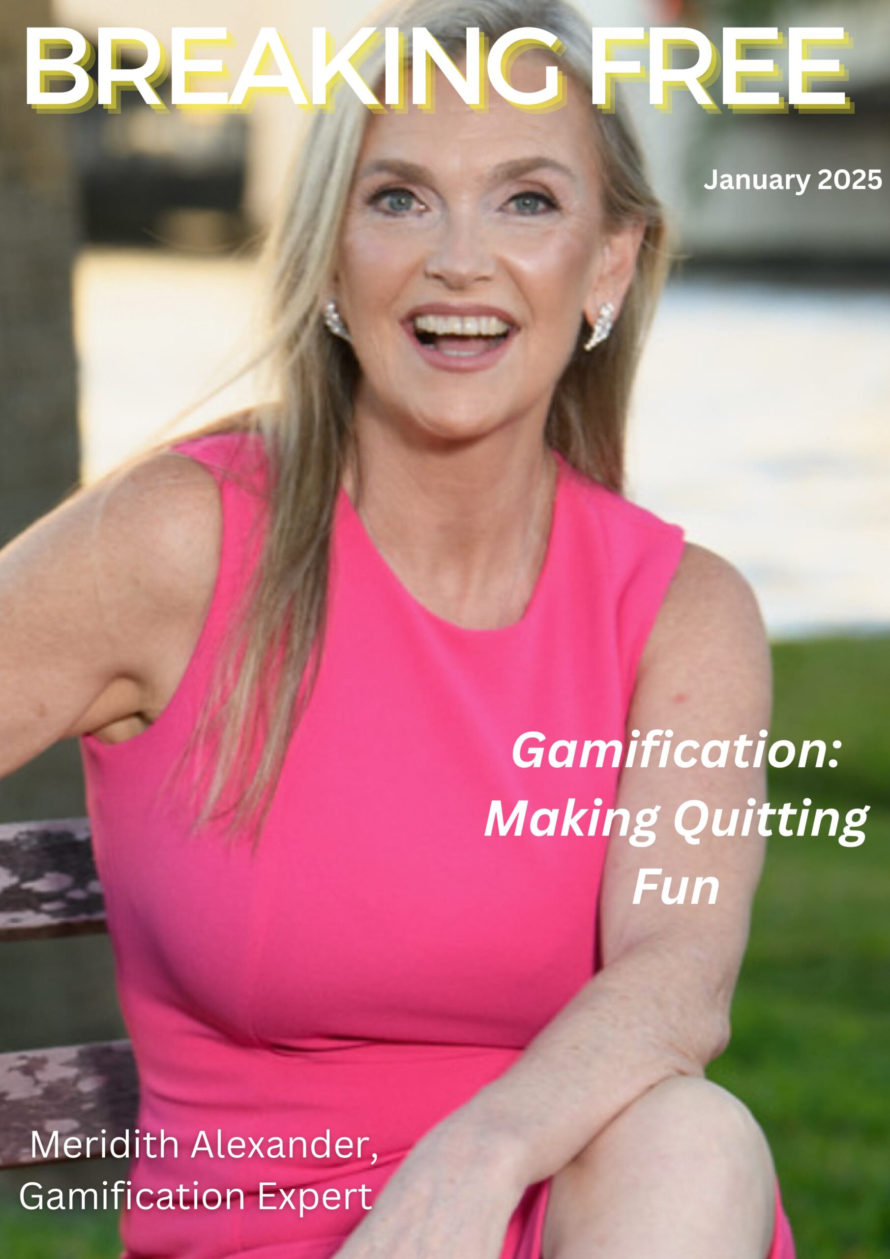 January 2025 - BREAKING FREE E-ZINE Cover Page